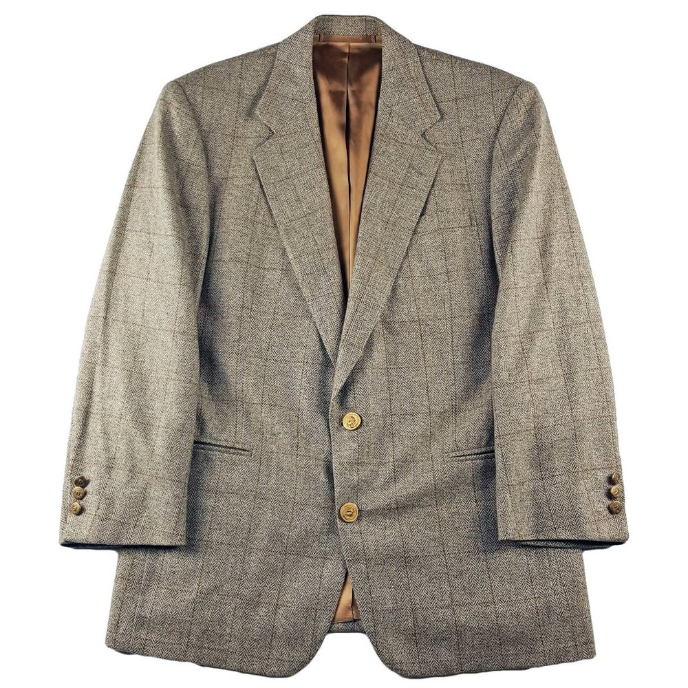 Loro Piana Mens Plaid Cashmere Tweed Blazer 40R - Picture 5 of 8